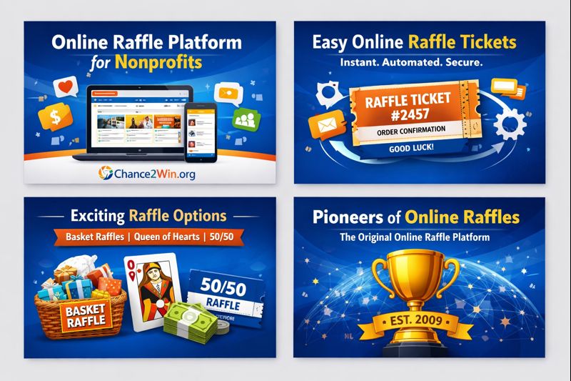 We’re the Original Online Raffle Creators We’re the Original Online Raffle Creators